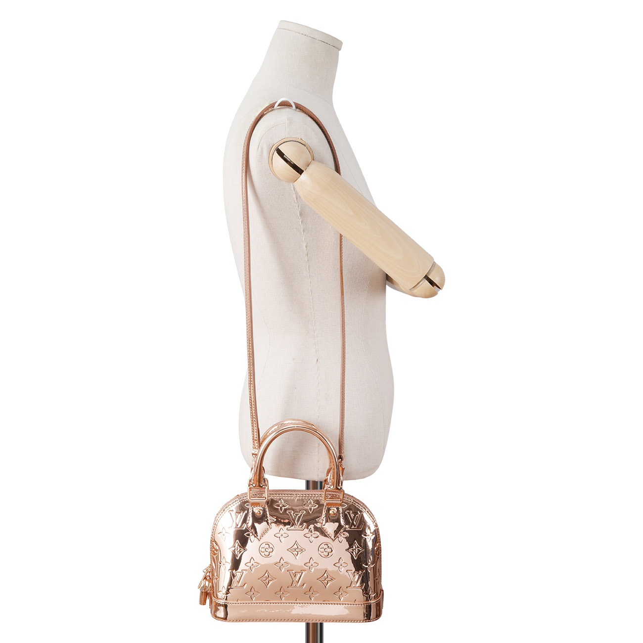 LOUIS VUITTON(USED)루이비통 M27037 시즌 알마 BB 로즈골드